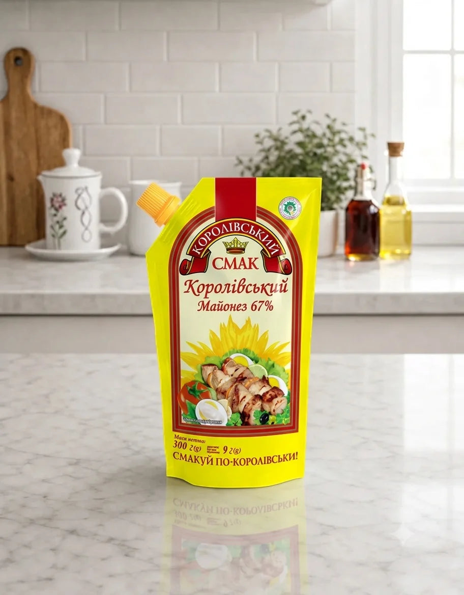 Korolivskyi Smak Mayonnaise 67% 300g